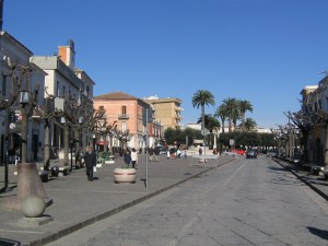 Piazza Pietro Nenni in una foto di Luca Caporale