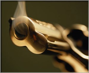 Una pistola, foto di repertorio