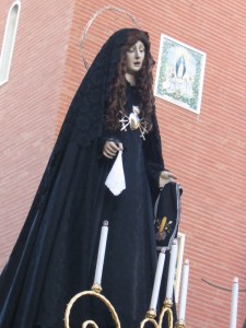 La statua della Madonna Addolorata, foto di Luca Caporale