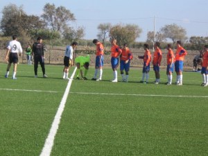 Una gara al comunale di Ordona