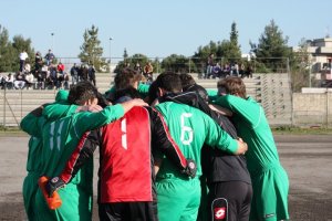 La formazione dell'Atletico Stornara al San Rocco