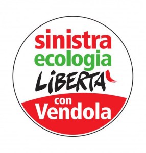 Il logo di Sinistra Ecologia e Libertà