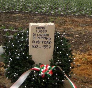 Il ceppo dedicato a Giuseppe Di Vittorio