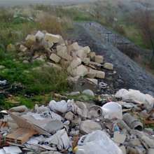 Una discarica abusiva