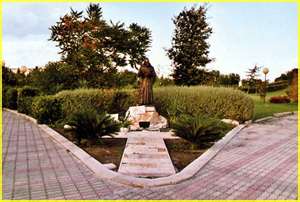 L'ingresso della Villa Comunale di Orta Nova