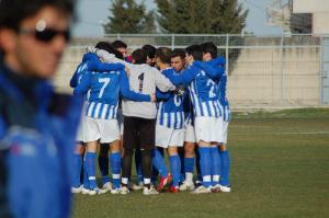 Una esultanza della formazione dell'Orta Nova (foto di Carlo Colantuono)
