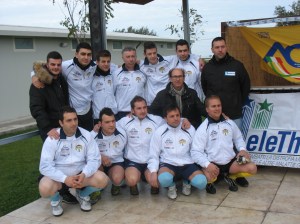 La formazione di Calcio a 5 dell'Unione dei 5 Reali Siti