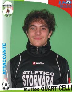 Matteo Quarticelli dal profilo Facebook dell'Atletico Stornara