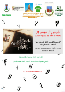 La locandina dell'evento