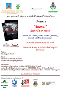 La locandina dell'evento