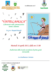 La locandina dell'evento