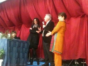 Un momento della premiazione