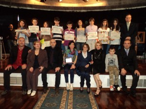 Foto di gruppo con la Giuria a Isernia