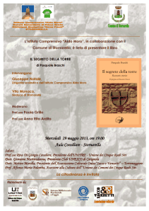 La locandina dell'evento