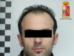 Il 37enne arrestato Nicola Uva