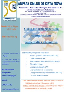 La locandina dell'iniziativa, clicca per ingrandire