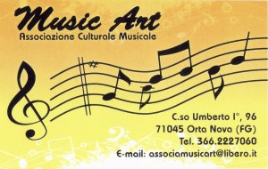 Il logo della Music Art