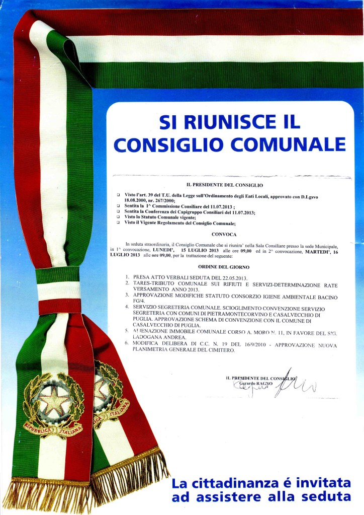 Consiglio Comunale 15_16-07-2013
