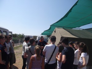 Un momento del camping estivo della Misericordia