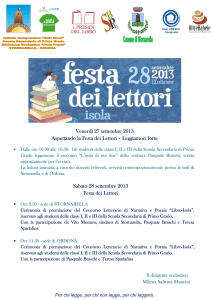 La locandina dell'evento