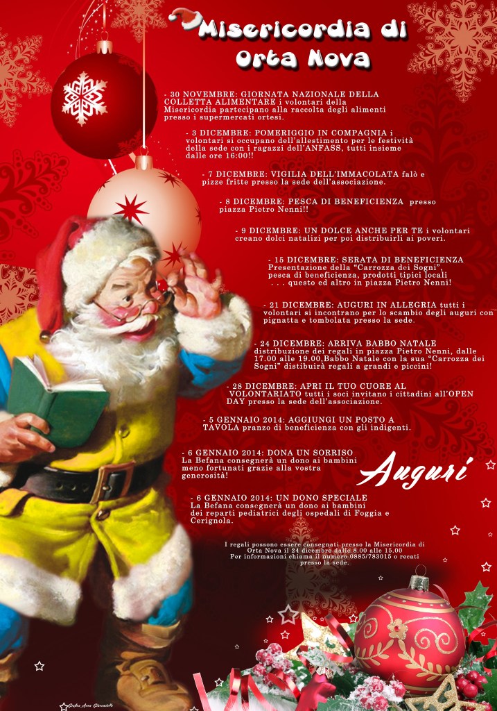 manifesto natale misericordia