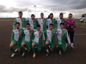 La formazione dell'Atletico Stornara scesa in campo domenica scorsa, foto da Facebook