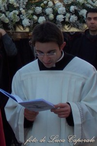 Il diacono Silvio Pellegrino