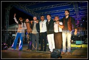 L'Harlem Blues Band con James Thompson all'Etna in Blues in Sicilia