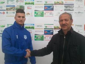 Angelo Festa con il presidente Mario Fiordelisi