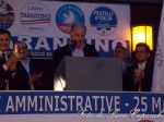 Il candidato sindaco Dino Tarantino nel comizio dello scorso 7 Maggio, foto di Luca Caporale