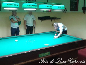 Crocefisso Maggio durante una fase del torneo, foto di Luca Caporale