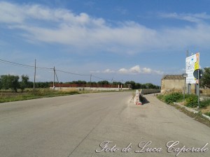 La pista ciclabile tra Stornarella e Stornara, foto di Luca Caporale