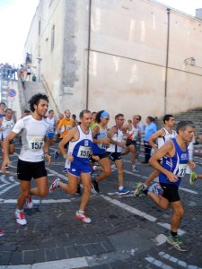 Gli ortesi Vito Attini (n.152) e Giuseppe Franza (n.159) al 4° CorriMonte