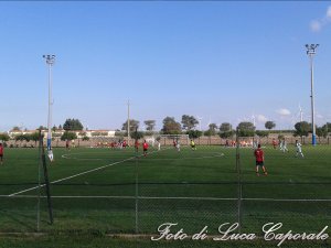 Un momento del match tra il Carapelle e il Putignano, foto di Luca Caporale