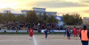 Una gara della Reali Siti al comunale di Stornarella 