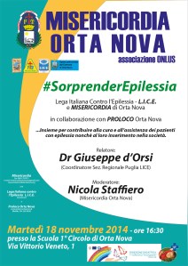 La locandina dell'evento