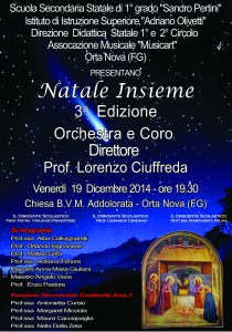 La locandina dell'evento