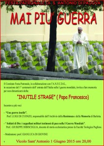 Il manifesto dell'evento