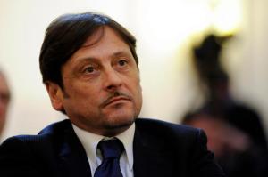 11/01/2013 Roma Sel, Sinistra Ecologia e Libertà presenta la campagna di comunicazione per le elezioni politiche 2013. Nella foto Dario Stefano