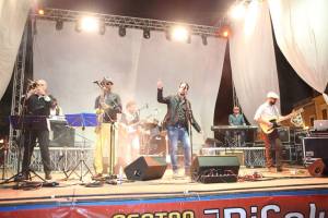 L'Harlem Blues Band sul palco della festa patronale con James Thompson