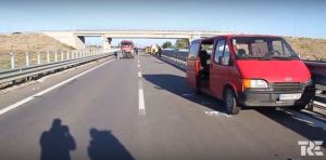 Il luogo dell'incidente nelle immagini di Teleradioerre