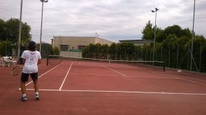L'impianto tennistico di Via D'Angiò