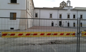 Il cantiere di Largo Gesuitico