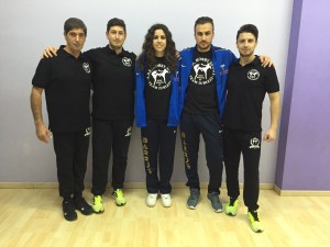 I due atleti con il Team Iurizzi