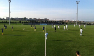 Una immagine della gara di andata