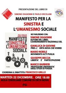 La locandina dell'iniziativa