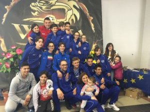 Gli atleti dell'ASD Body Center di Ordona