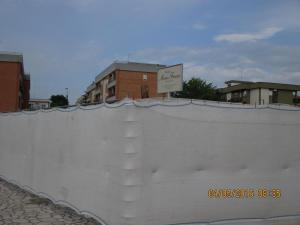 Il cantiere in Piazza Frasca