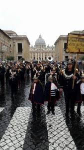La banda di Ordona in Vaticano