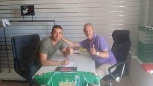 Giovanni Stango ed il presidente Fiordelisi 